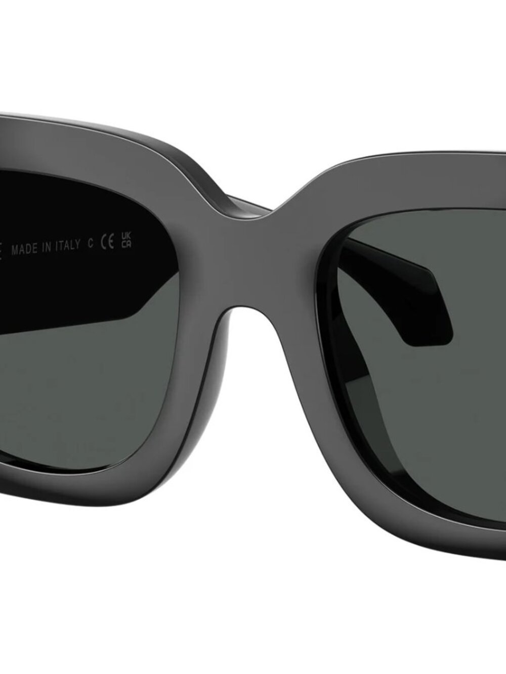 NEW VERSACE VE4496U GB1/87 BLACK DARK GREY SUNGLASSES 54-21-140 AUTHENTIC - Picture 3 of 7